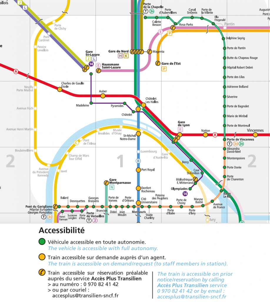 Comparative Accessibility: Paris – Step-Free London